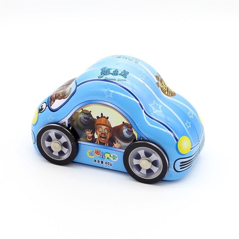 中型汽車形金屬馬口鐵盒